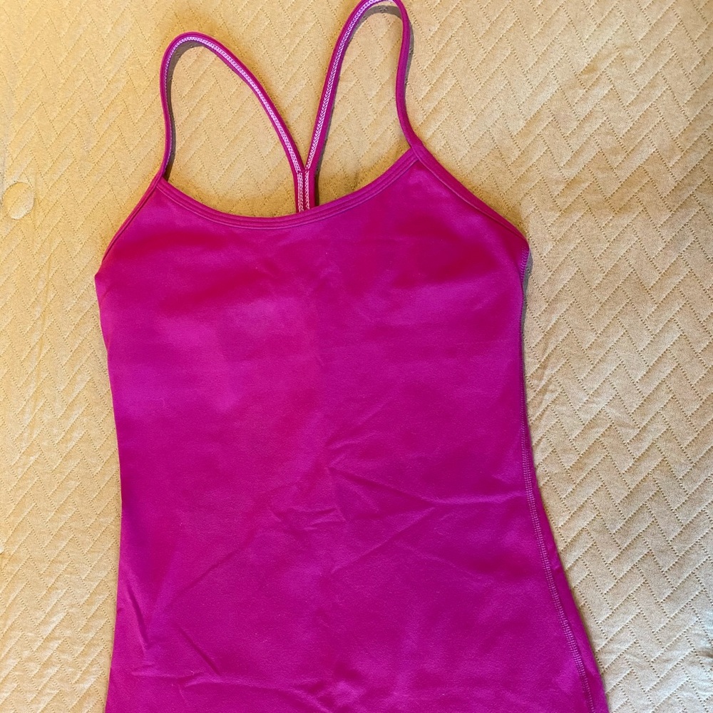 LULULEMON Power Y Tank - size 4